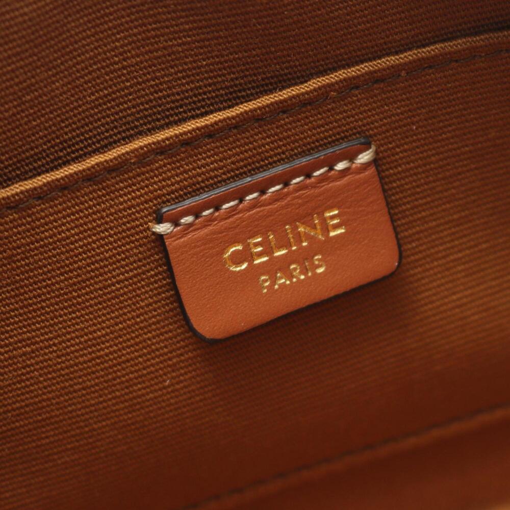 Celine Triomphe East-West Shoulder Bag #251095C16B - Picture 4 of 6